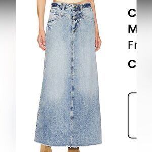 Come as you are denim midi in medium indigo